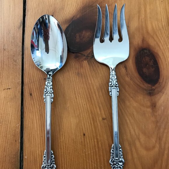 Oneida Heirloom "Rembrandt" Serving Set 7 Pieces - Picture 2 of 10